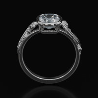 1.18 Ct. Gemstone Ring, Platinum 950 3