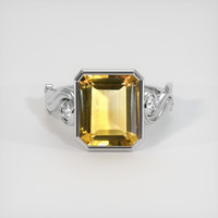 4.66 Ct. Gemstone Ring, Platinum 950 1