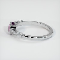 1.13 Ct. Pink Sapphire Ring, Platinum 950 4