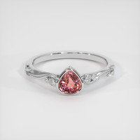 1.06 Ct. Sapphire Ring, Platinum 950 1