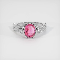 2.02 Ct. Sapphire Ring, Platinum 950 1