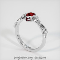 Ruby Ring 0.48 Ct., Platinum 950 Preview