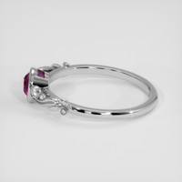 1.22 Ct. Pink Sapphire Ring, Platinum 950 4