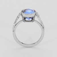 4.02 Ct. Blue Sapphire Ring, Platinum 950 3