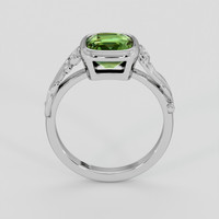 2.53 Ct. Green Sapphire Ring, Platinum 950 3