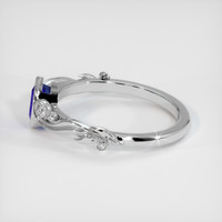 0.80 Ct. Sapphire Ring, Platinum 950 4