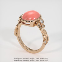 3.65 Ct. Gemstone Ring, 14K Rose Gold 2