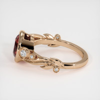 2.60 Ct. Gemstone Ring, 14K Rose Gold 4