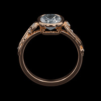 1.18 Ct. Gemstone Ring, 14K Rose Gold 3