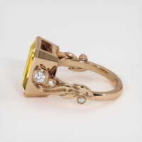 4.66 Ct. Gemstone Ring, 14K Rose Gold 4