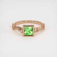 0.70 Ct. Gemstone Ring, 14K Rose Gold 1