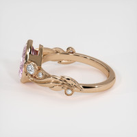2.05 Ct. Sapphire Ring, 14K Rose Gold 4