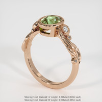 1.05 Ct. Gemstone Ring, 18K Rose Gold 2