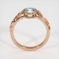 0.83 Ct. Gemstone Ring, 18K Rose Gold 3