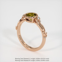 1.01 Ct. Gemstone Ring, 18K Rose Gold 2