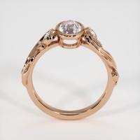 0.84 Ct. Sapphire Ring, 18K Rose Gold 3
