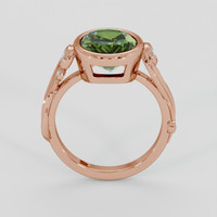 4.95 Ct. Green Sapphire Ring, 18K Rose Gold 3