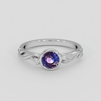 0.70 Ct. Bi Color / Parti Sapphire Ring, Silver 1