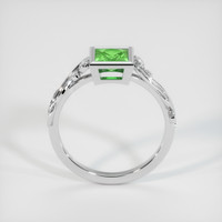0.70 Ct. Tsavorite Garnet Ring, 10K White Gold 3