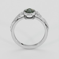1.06 Ct. Color Change Sapphire Ring, 10K White Gold 3
