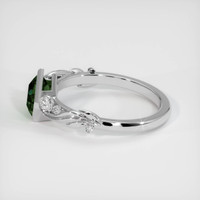 1.44 Ct. Green Sapphire Ring, 10K White Gold 4
