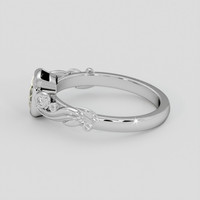 0.94 Ct. Brownish Green Andalusite Ring, 14K White Gold 4