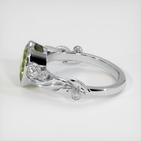 2.25 Ct. Gemstone Ring, 14K White Gold 4