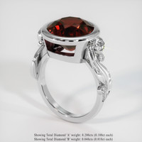 8.50 Ct. Gemstone Ring, 14K White Gold 2