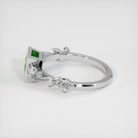 0.70 Ct. Gemstone Ring, 14K White Gold 4