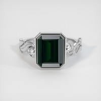 3.17 Ct. Gemstone Ring, 14K White Gold 1