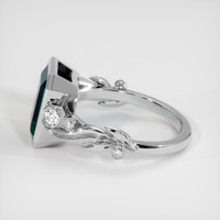 3.17 Ct. Gemstone Ring, 14K White Gold 4