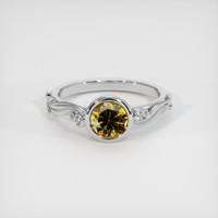 1.01 Ct. Gemstone Ring, 14K White Gold 1