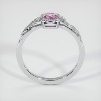 1.13 Ct. Pink Sapphire Ring, 14K White Gold 3