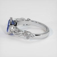 2.09 Ct. Sapphire Ring, 14K White Gold 4