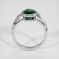 2.07 Ct. Green Sapphire Ring, 14K White Gold 3
