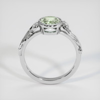 1.17 Ct. Green Sapphire Ring, 14K White Gold 3
