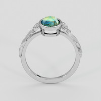 1.06 Ct. Bi Color / Parti Sapphire Ring, 14K White Gold 3