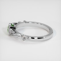 0.41 Ct. Sapphire Ring, 14K White Gold 4