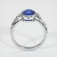 1.75 Ct. Blue Sapphire Ring, 18K White Gold 3