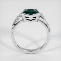 1.66 Ct. Sapphire Ring, 18K White Gold 3
