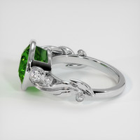 3.58 Ct. Gemstone Ring, 18K White Gold 4