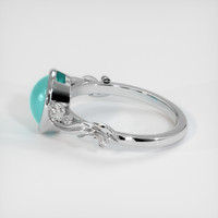 1.24 Ct. Gemstone Ring, 18K White Gold 4