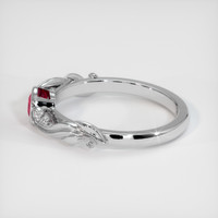Ruby Ring 0.38 Ct., 18K White Gold Preview