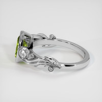 1.54 Ct. Bi Color Sapphire Ring, 18K White Gold 4
