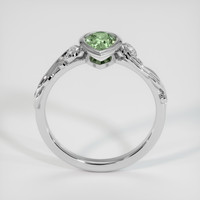 0.96 Ct. Sapphire Ring, 18K White Gold 3