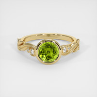 1.31 Ct. Gemstone Ring, 14K Yellow Gold 1