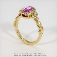 2.16 Ct. Gemstone Ring, 14K Yellow Gold 2