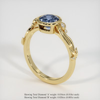 1.23 Ct. Gemstone Ring, 14K Yellow Gold 2