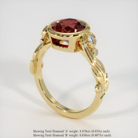 2.60 Ct. Gemstone Ring, 14K Yellow Gold 2