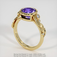 2.24 Ct. Gemstone Ring, 14K Yellow Gold 2